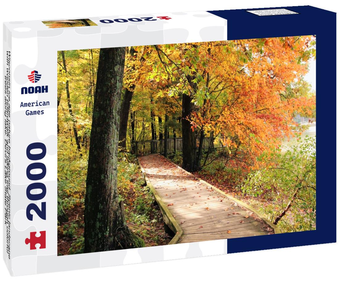 Noah Jigsaw Puzzle Wisconsin ice age nature background 2000 pieces