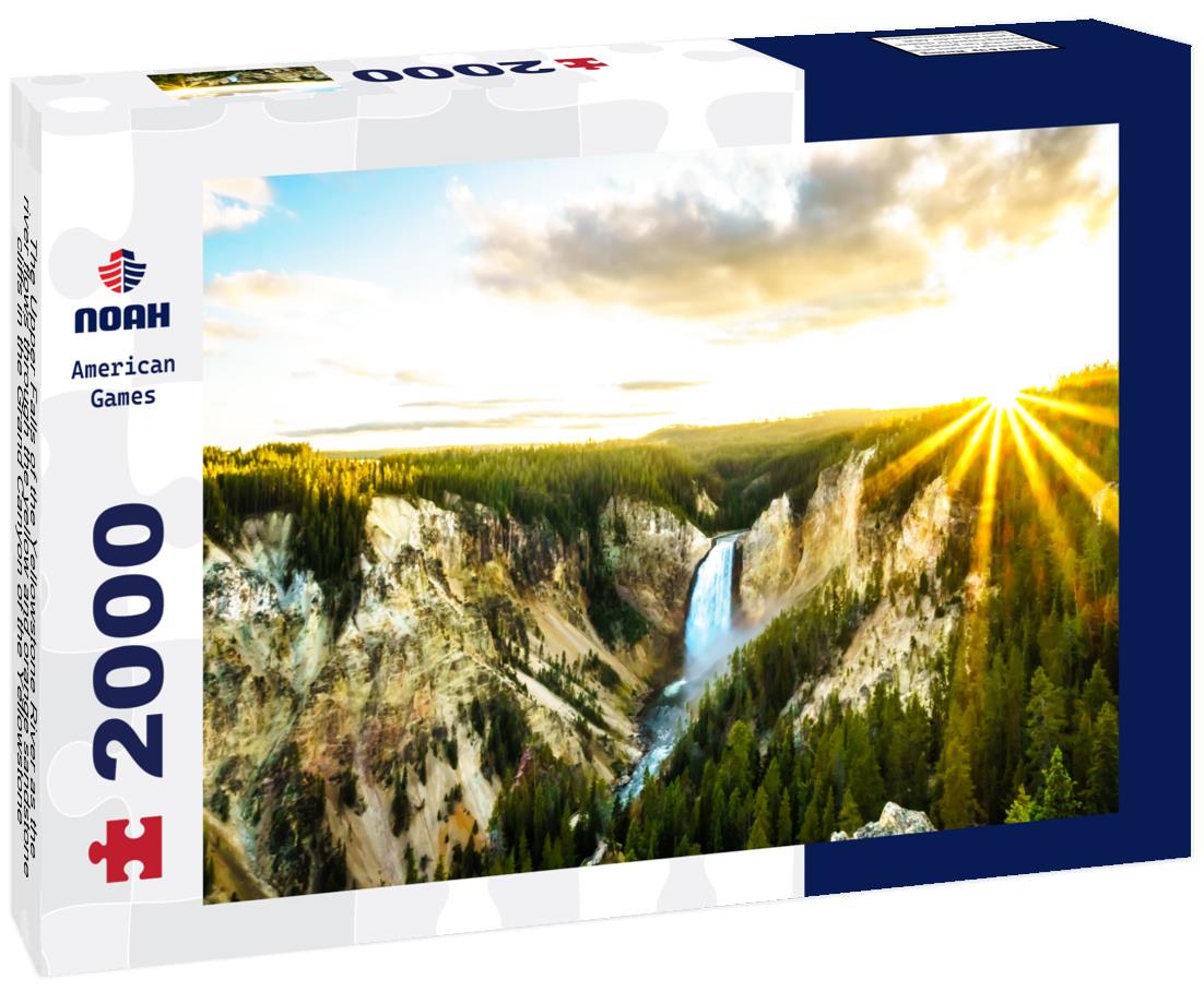 Noah Jigsaw Puzzle The Upper Falls of the Yellowstone River, Yellowstone National Park, Wyoming, USA 2000 pieces