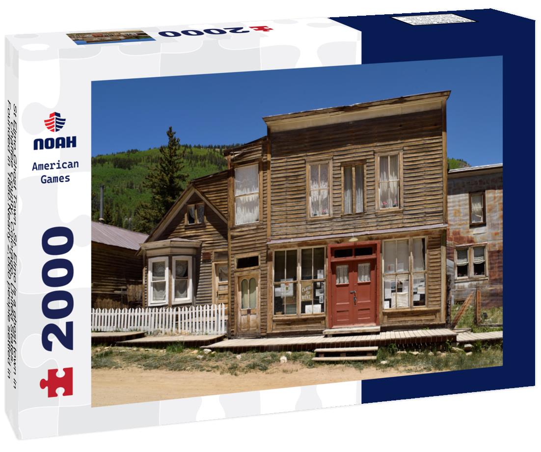 Noah Jigsaw Puzzle St Elmo Ghost Town, Chaffee County, Colorado 2000 pieces