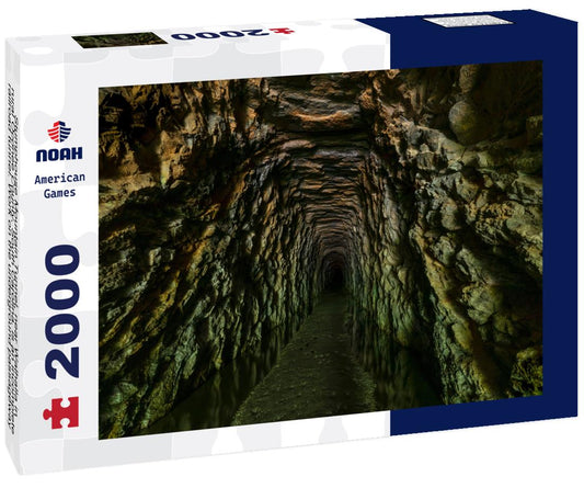 Noah Jigsaw Puzzle Stumphouse Mountain Tunnel, near Walhalla in rural Oconee County, South Carolina  2000 pieces