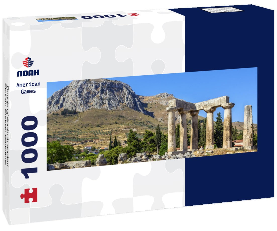 Noah Jigsaw Puzzle Temple of Apollo in ancient Corinth, Greece, Panorama 1000 Pieces
