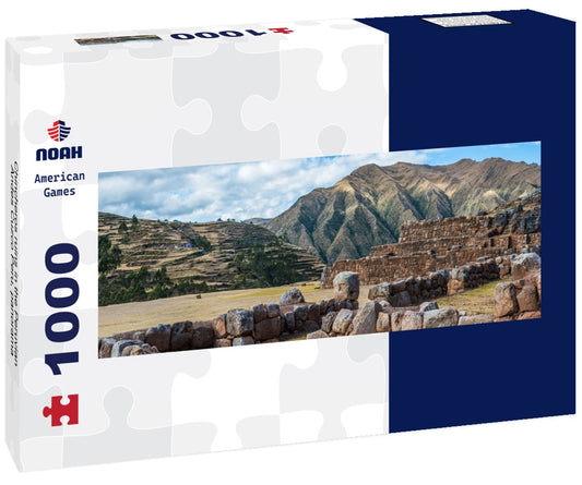 Noah Jigsaw Puzzle Chincheros ruins in the Peruvian Andes Cuzco Peru, Panorama 1000 Pieces