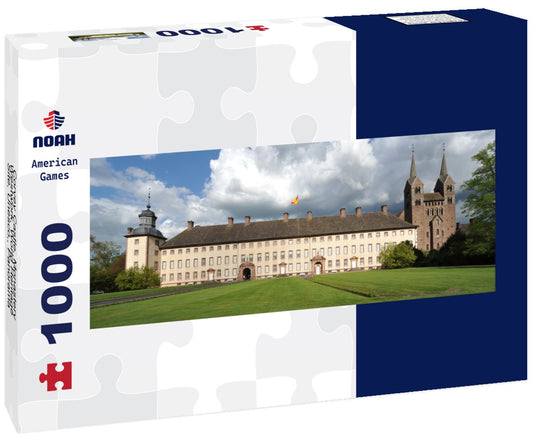 Noah Jigsaw Puzzle Corvey Castle, Monastery, Westwork, World Heritage Site, Unesco,, Panorama 1000 Pieces