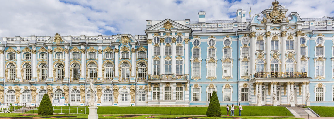 Noah Jigsaw Puzzle French-style gardens in the Catherine Palace, Tsarskoye Selo, St. Petersburg, Russia, Panorama 1000 Pieces