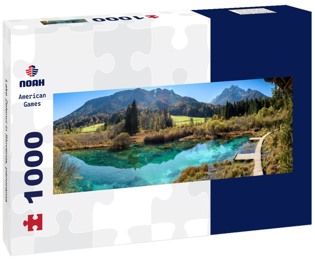 Noah Jigsaw Puzzle Lake Zelenci in Slovenia, Panorama 1000 Pieces