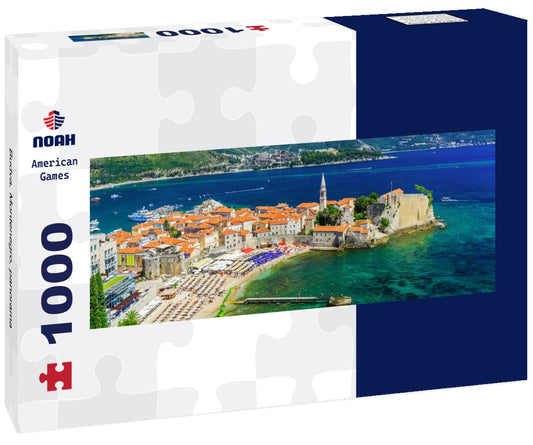 Noah Jigsaw Puzzle Budva, Montenegro, Panorama 1000 Pieces