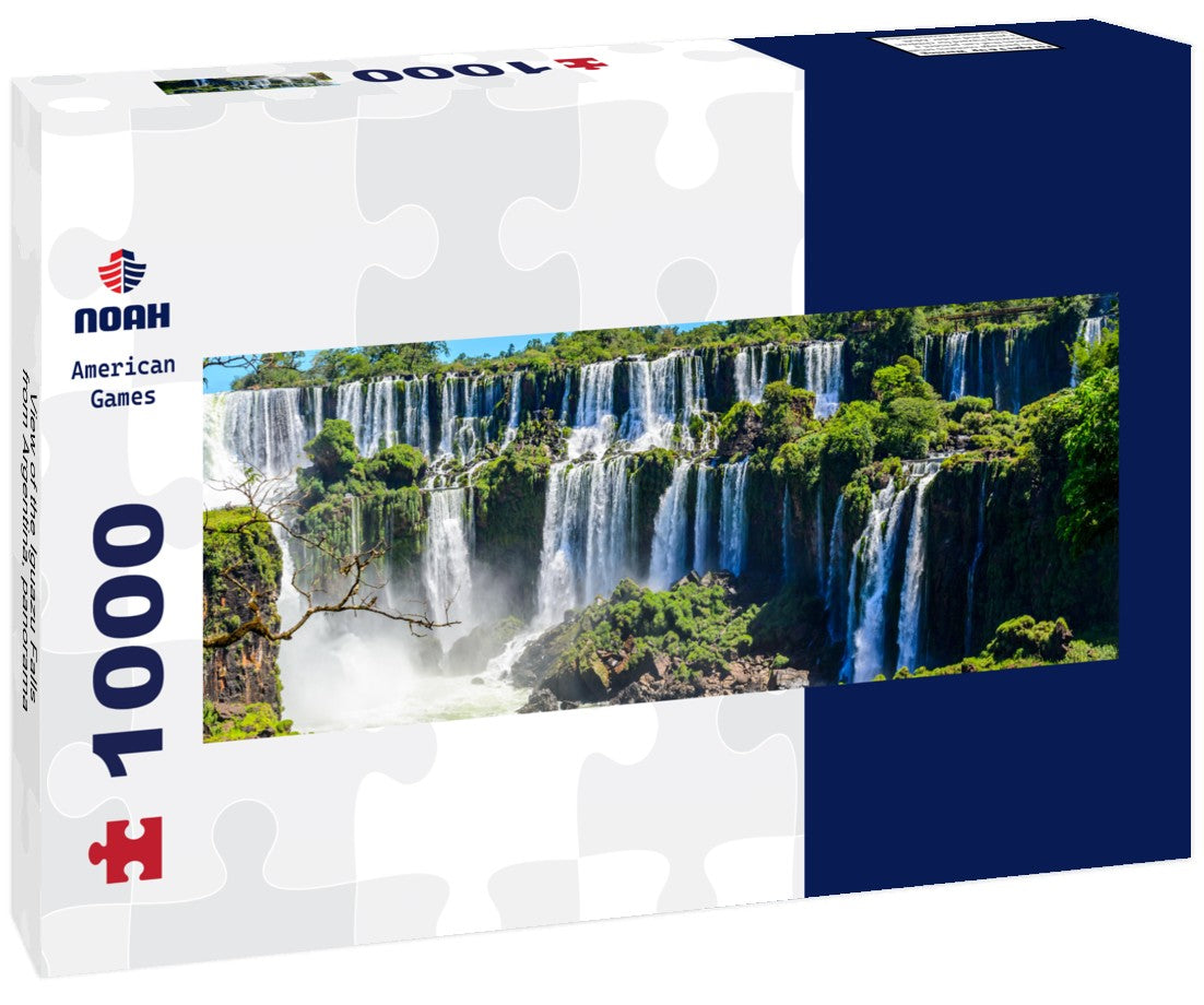 Noah Jigsaw Puzzle View of the Iguazu Falls from Argentina, Panorama 1000 Pieces
