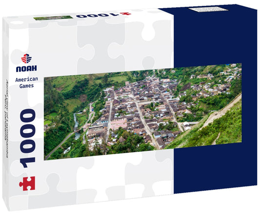 Noah Jigsaw Puzzle Aerial view of Leymebamba, Peru, Panorama 1000 Pieces