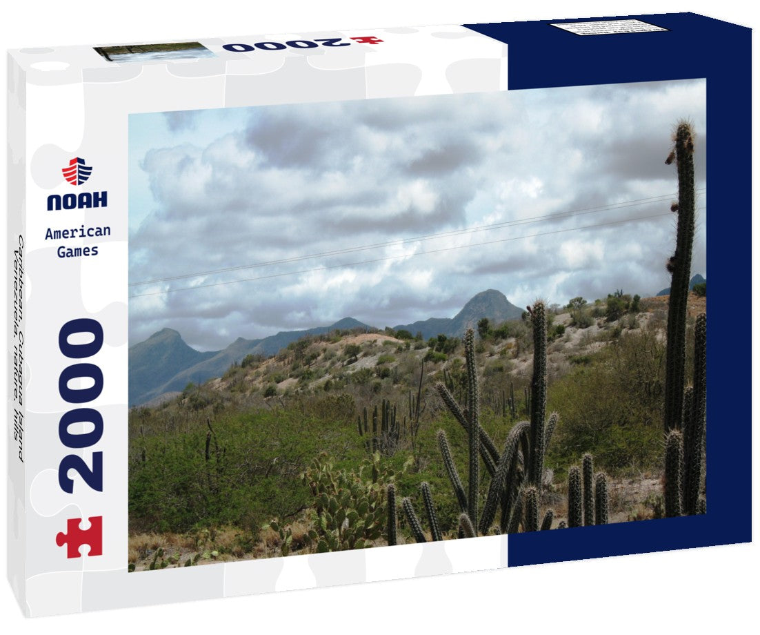 Noah Jigsaw Puzzle Caribbean, Cubagua Island, Venezuela, nature, hills 2000 Pieces