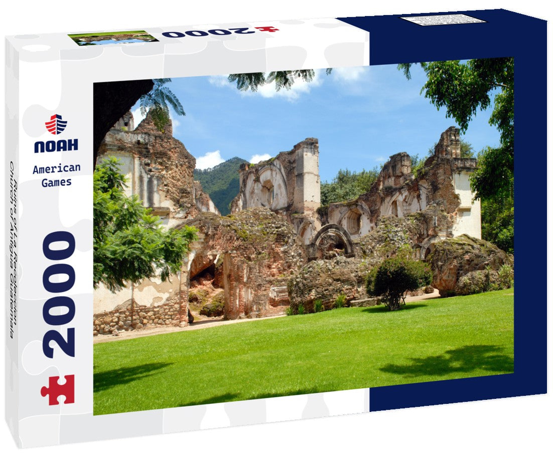 Noah Jigsaw Puzzle Ruins of La Recoleccion, Church of Antigua Guatemala 2000 Pieces