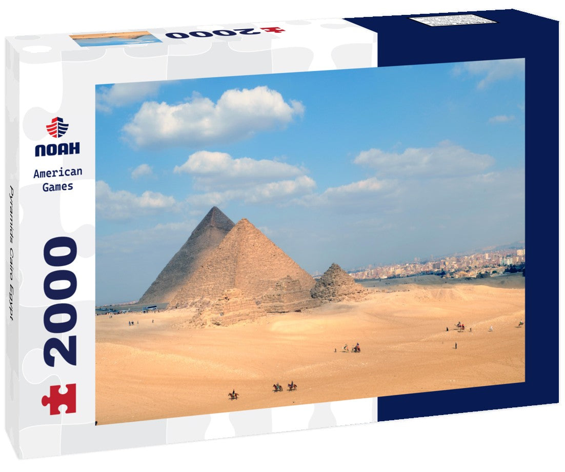 Noah Jigsaw Puzzle Pyramids Cairo Egypt 2000 Pieces