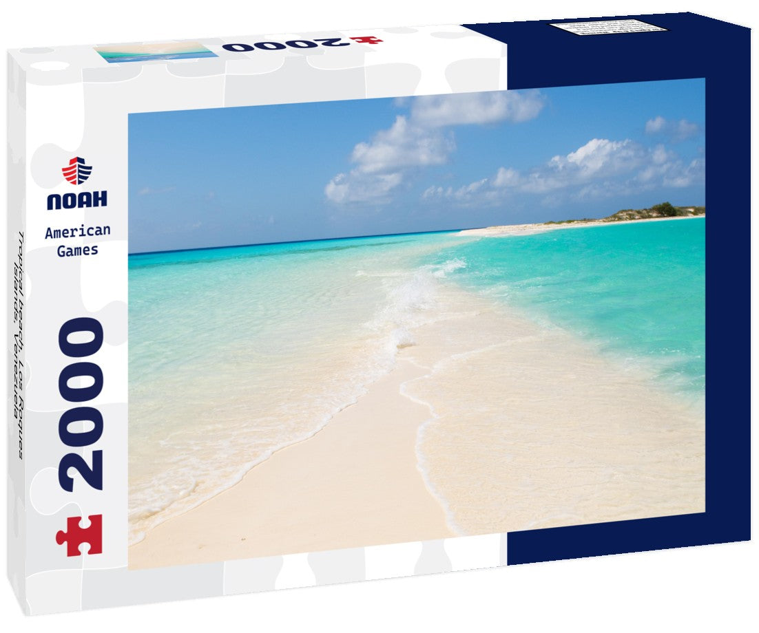 Noah Jigsaw Puzzle Tropical beach, Los Roques Islands, Venezuela 2000 Pieces