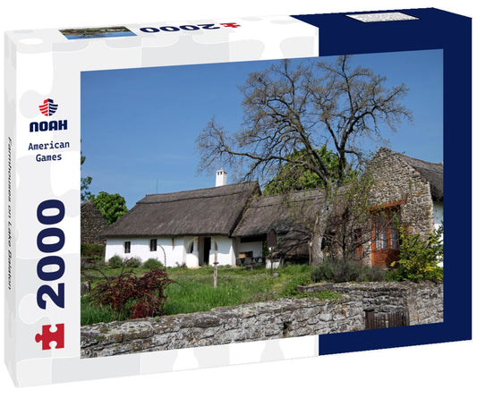 Noah Jigsaw Puzzle Farmhouses on Lake Balaton 2000 Pieces
