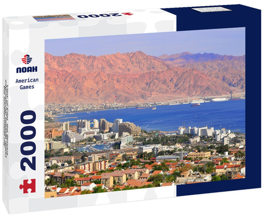 Noah Jigsaw Puzzle View of Eilat, the famous international seaside resort - the southernmost city in Israel 2000 Pieces