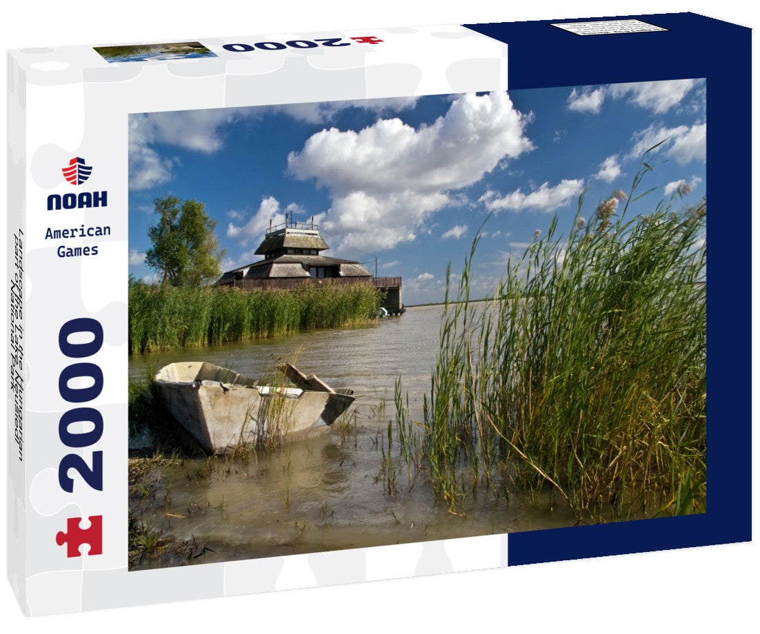 Noah Jigsaw Puzzle Landscape in the Hungarian part of the Lake Neusiedl National Park 2000 Pieces