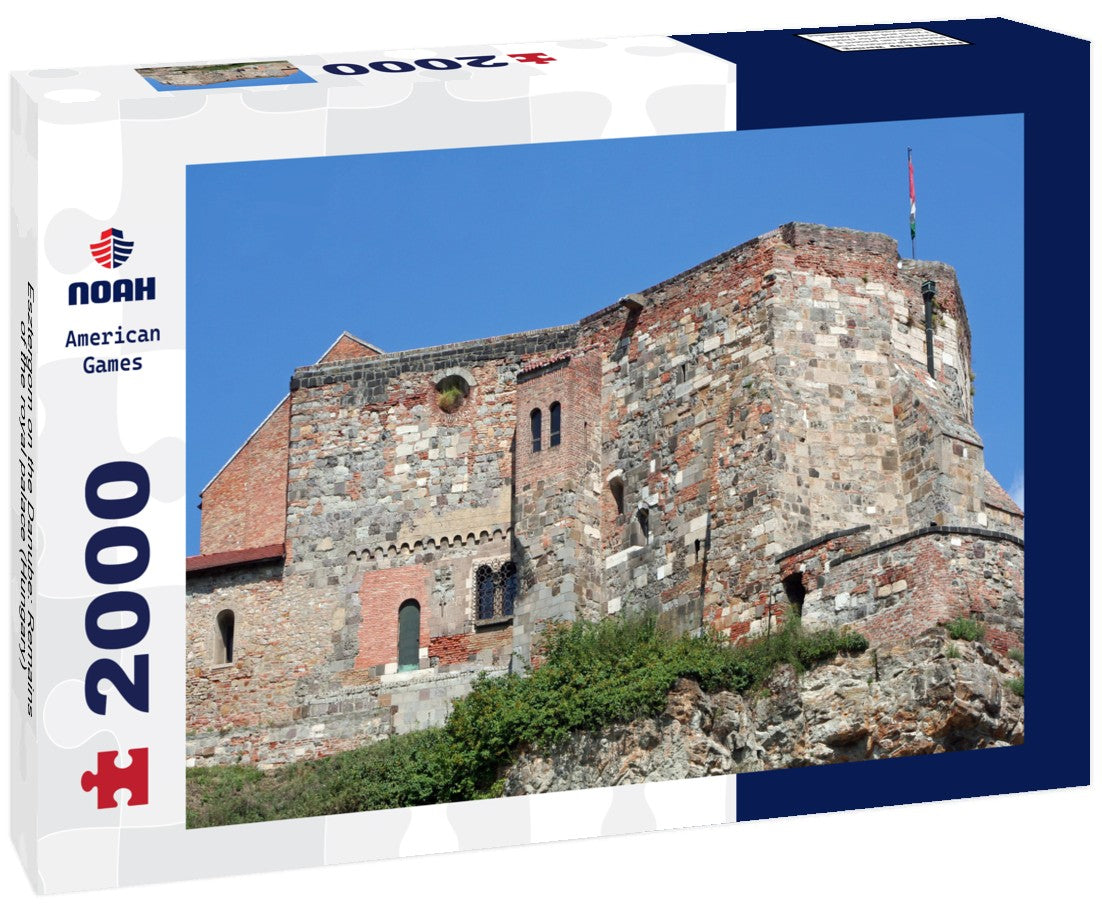 Noah Jigsaw Puzzle Esztergom on the Danube: Remains of the royal palace (Hungary) 2000 Pieces