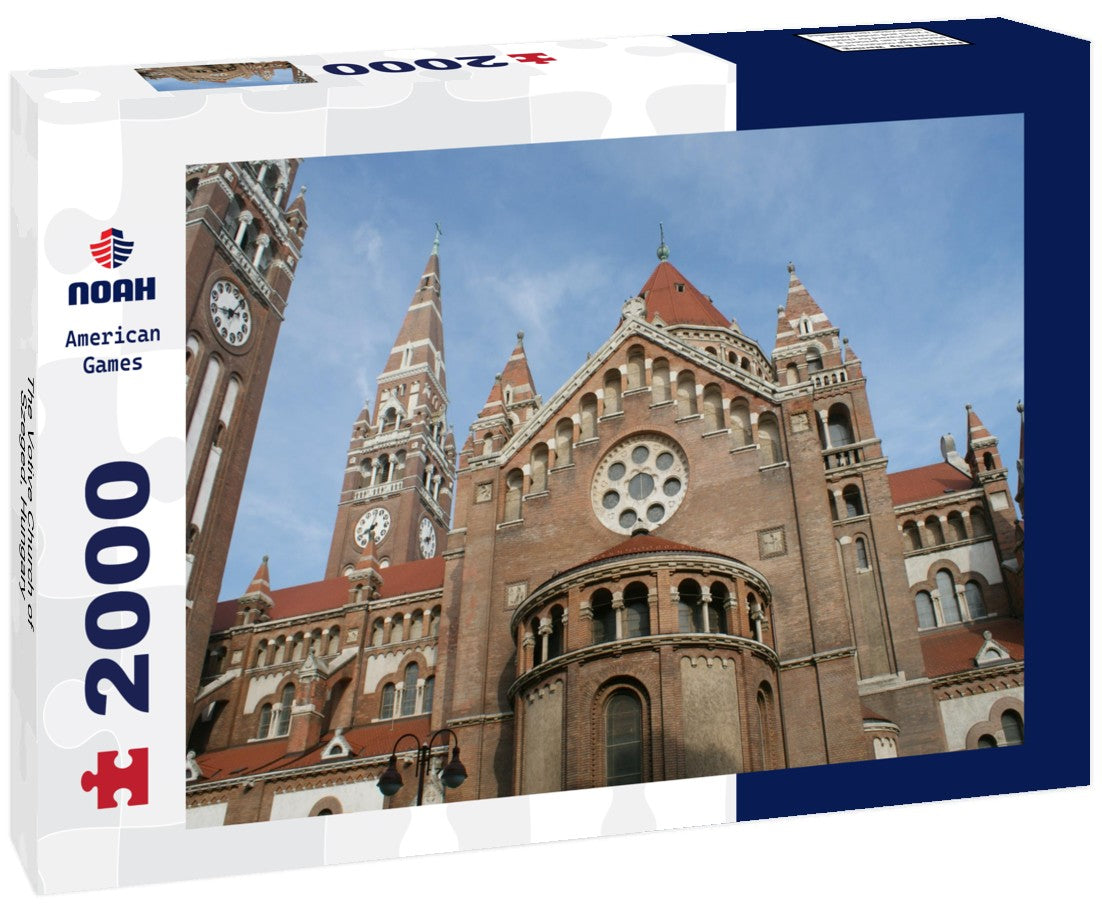 Noah Jigsaw Puzzle The Votive Church of Szeged, Hungary 2000 Pieces