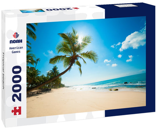 Noah Jigsaw Puzzle Tropical beach 2000 Pieces