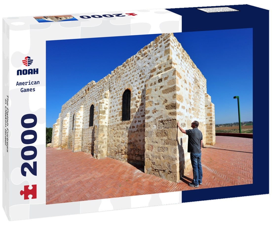 Noah Jigsaw Puzzle The Patish Fortress in Ofakim Israel 2000 Pieces