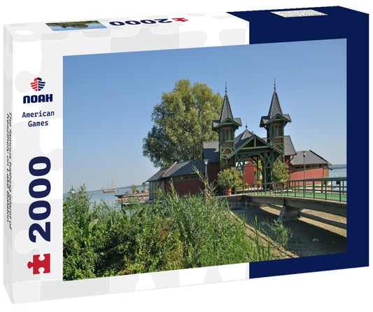Noah Jigsaw Puzzle The famous bathing island of Keszthely on Lake Balaton 2000 Pieces