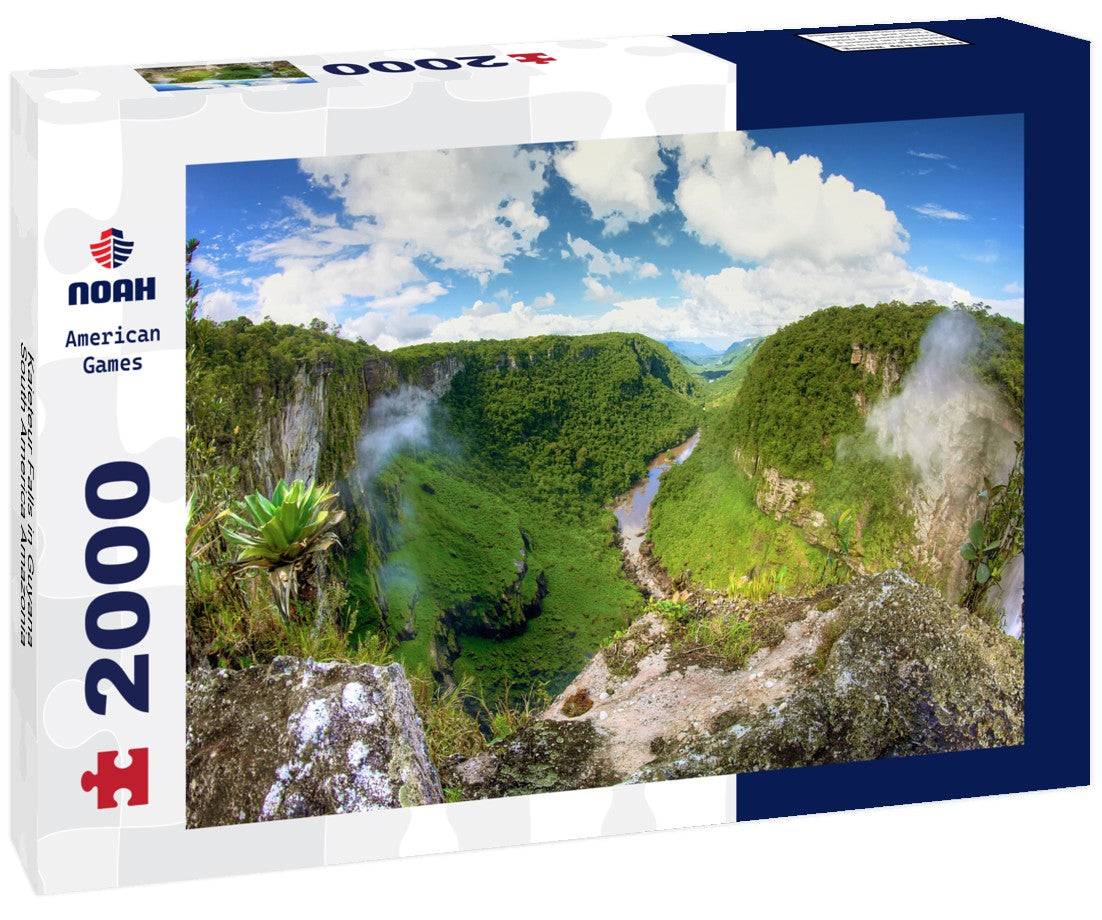 Noah Jigsaw Puzzle Kaieteur Falls in Guyana South America Amazonia 2000 Pieces