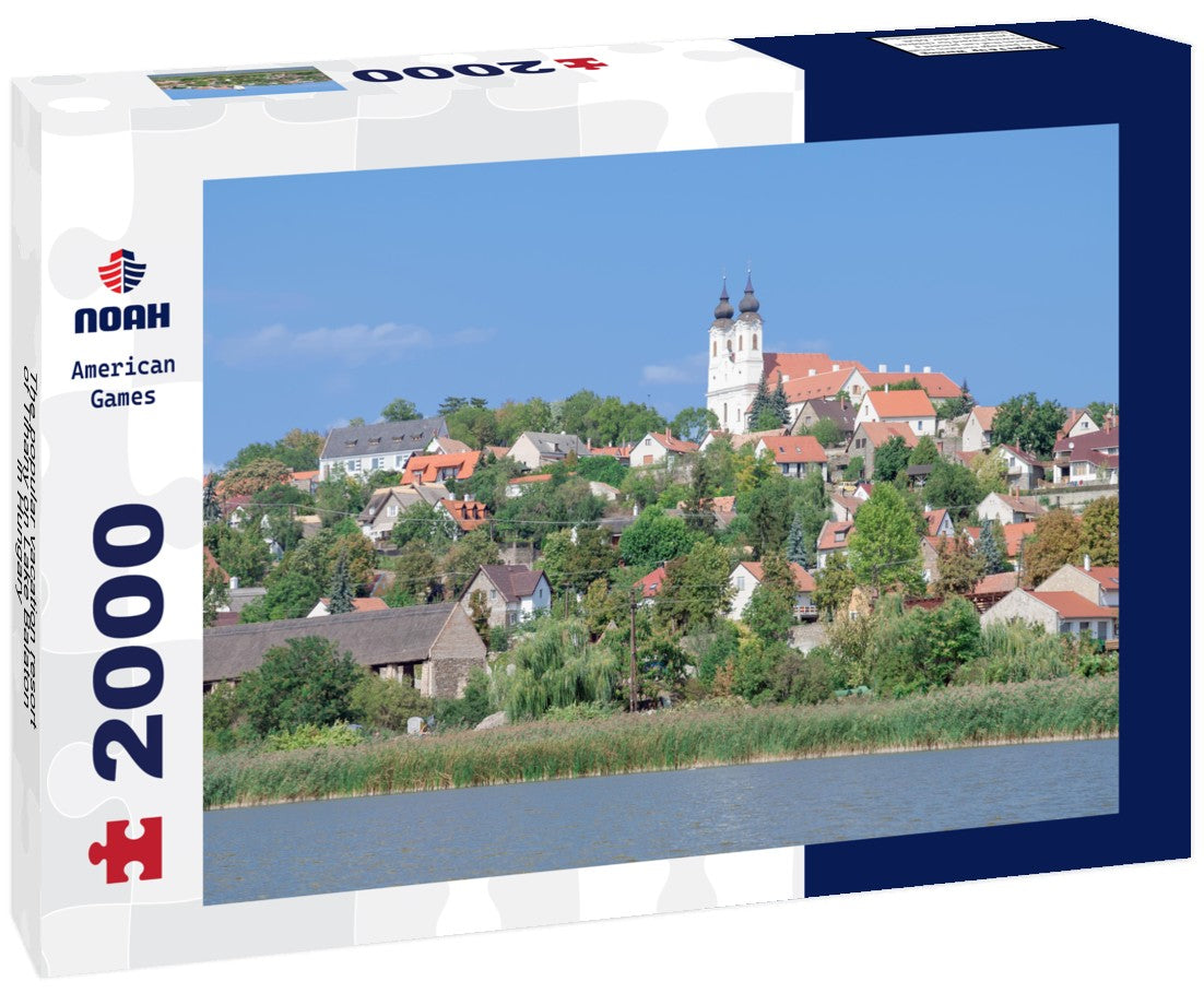 Noah Jigsaw Puzzle The popular vacation resort of Tihany on Lake Balaton in Hungary 2000 Pieces