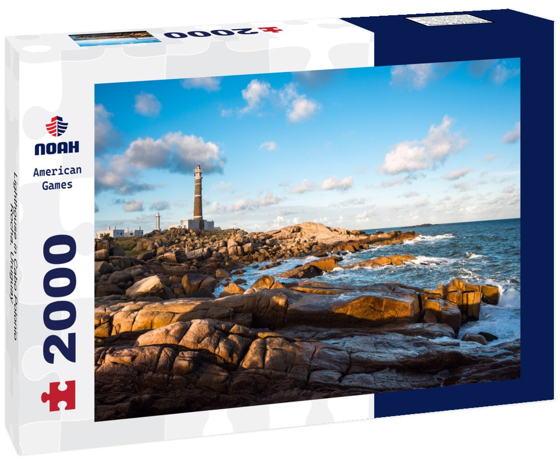 Noah Jigsaw Puzzle Lighthouse in Cabo Polonio, Rocha, Uruguay 2000 Pieces