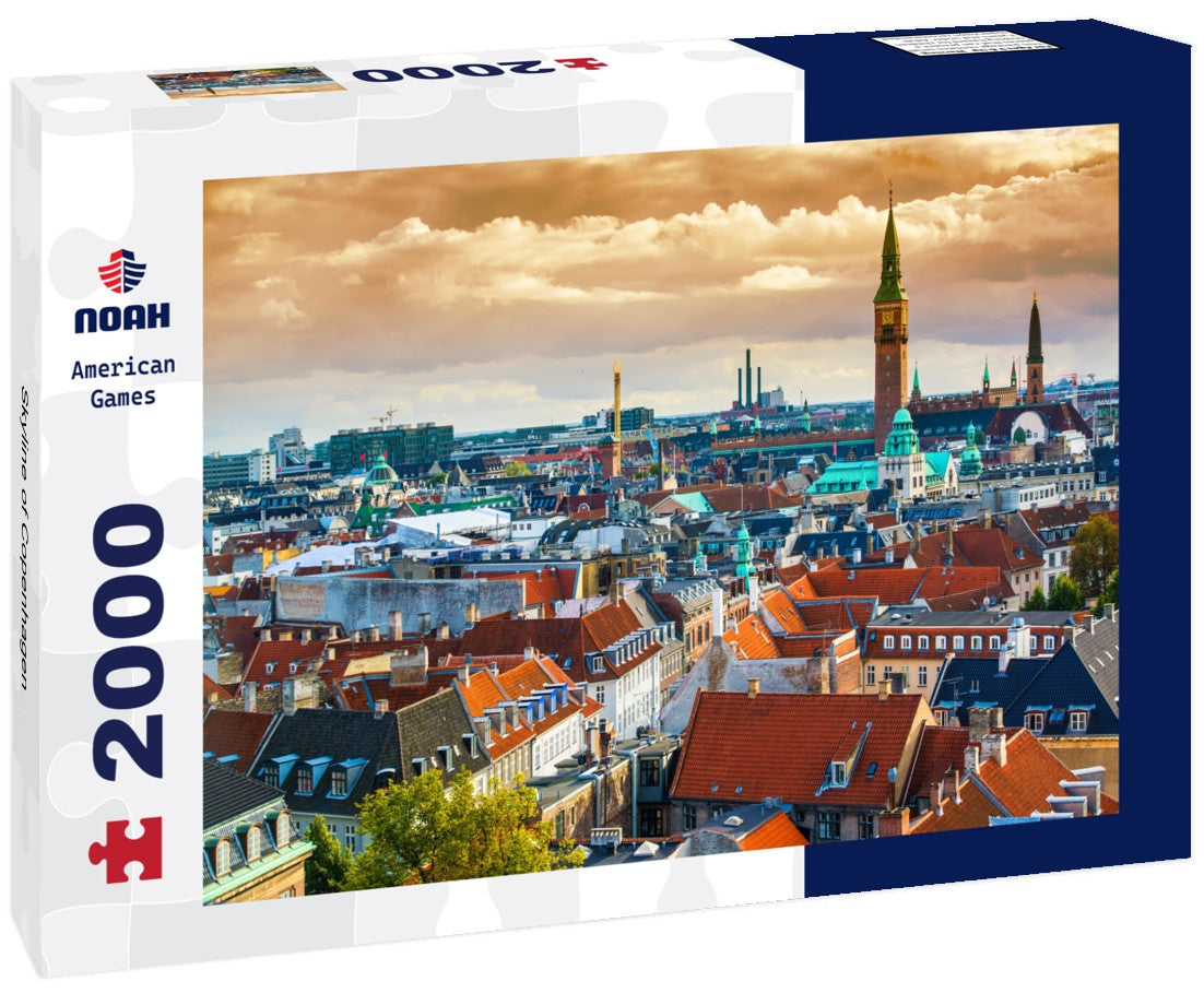 Noah Jigsaw Puzzle Skyline of Copenhagen 2000 Pieces