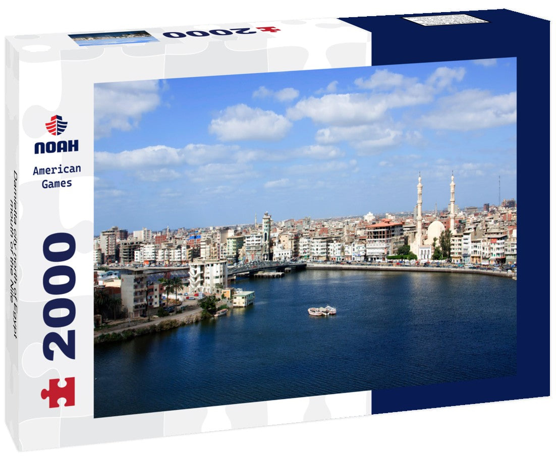 Noah Jigsaw Puzzle Damietta city north of Egypt, mouth of the Nile 2000 Pieces