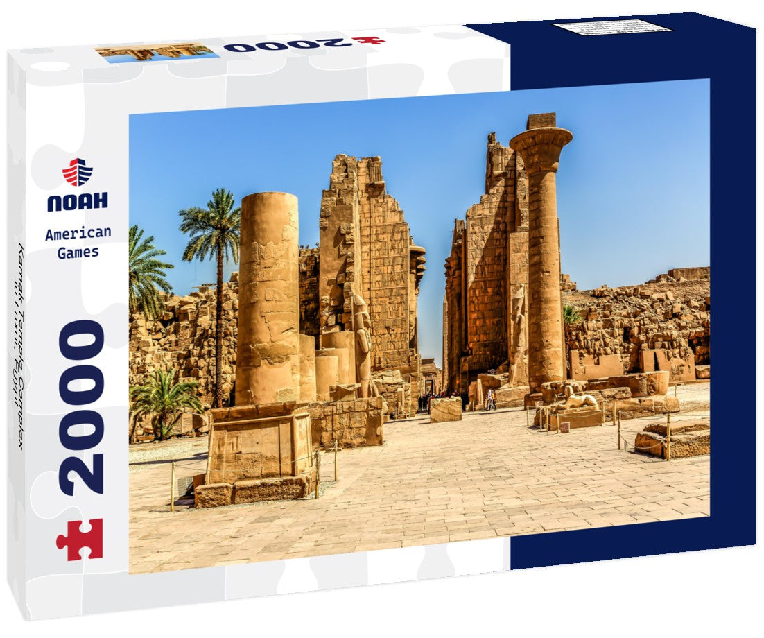 Noah Jigsaw Puzzle Karnak Temple Complex in Luxor, Egypt 2000 Pieces