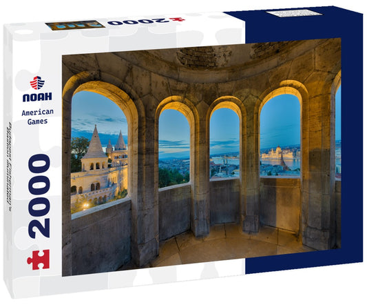 Noah Jigsaw Puzzle Budapest Fisherman's Bastion illuminated 2000 Pieces