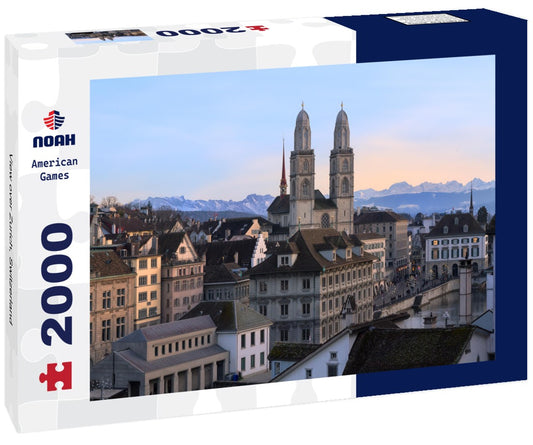 Noah Jigsaw Puzzle View over Zurich, Switzerland 2000 Pieces