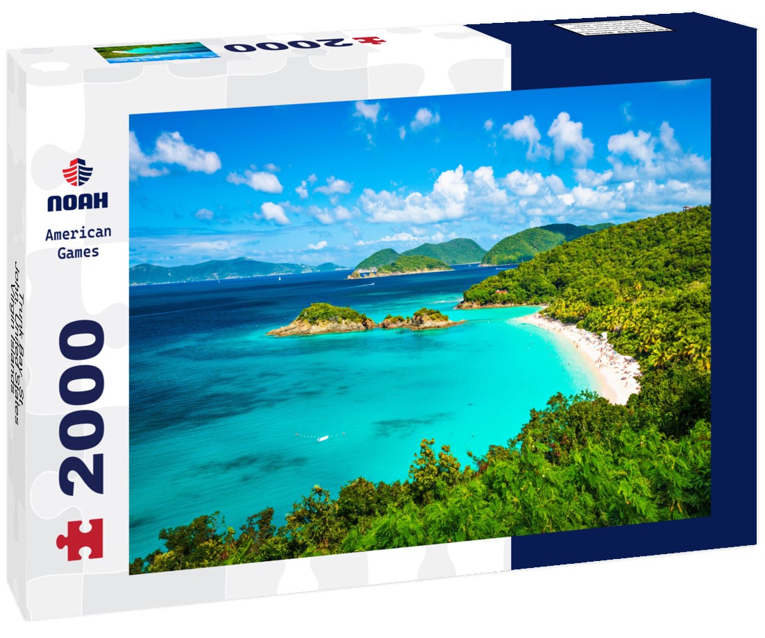 Noah Jigsaw Puzzle Trunk Bay, St. John, United States Virgin Islands 2000 Pieces