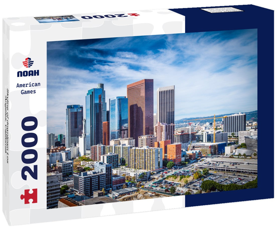 Noah Jigsaw Puzzle Skyline of downtown Los Angeles, California 2000 Pieces