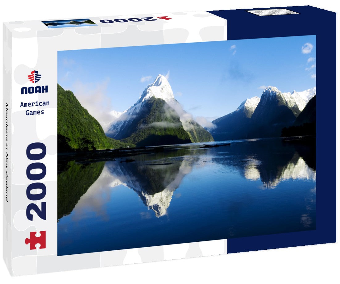Noah Jigsaw Puzzle Mountains in New Zealand 2000 Pieces