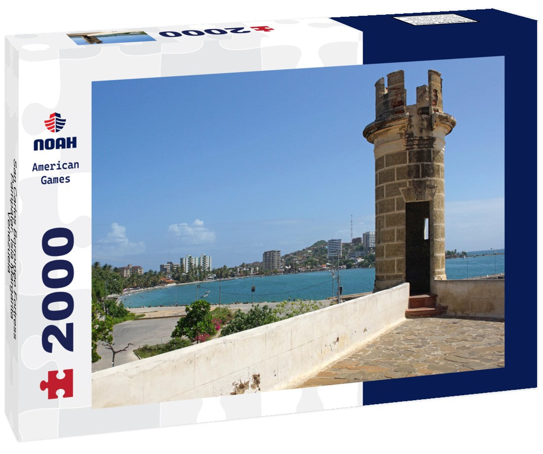 Noah Jigsaw Puzzle San Carlos Borromeo Fortress, Pampatar, Isla Margarita, Venezuela 2000 Pieces