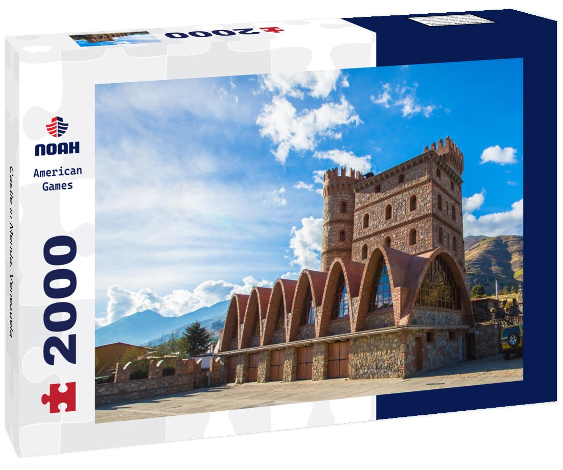 Noah Jigsaw Puzzle Castle in Merida, Venezuela 2000 Pieces