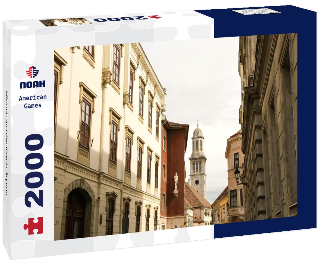 Noah Jigsaw Puzzle Historic architecture in Sopron 2000 Pieces