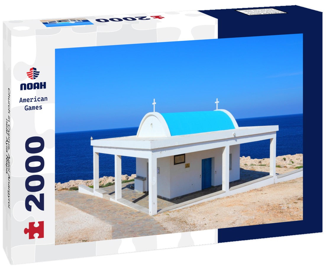 Noah Jigsaw Puzzle Church in Cyprus - Agioi Anargyroi near Ayia Napa 2000 Pieces