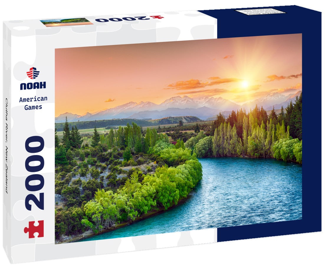 Noah Jigsaw Puzzle Clutha River, New Zealand 2000 Pieces