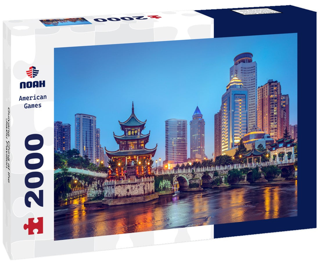 Noah Jigsaw Puzzle Guiyang, China at the Jiaxiu Pavilion 2000 Pieces