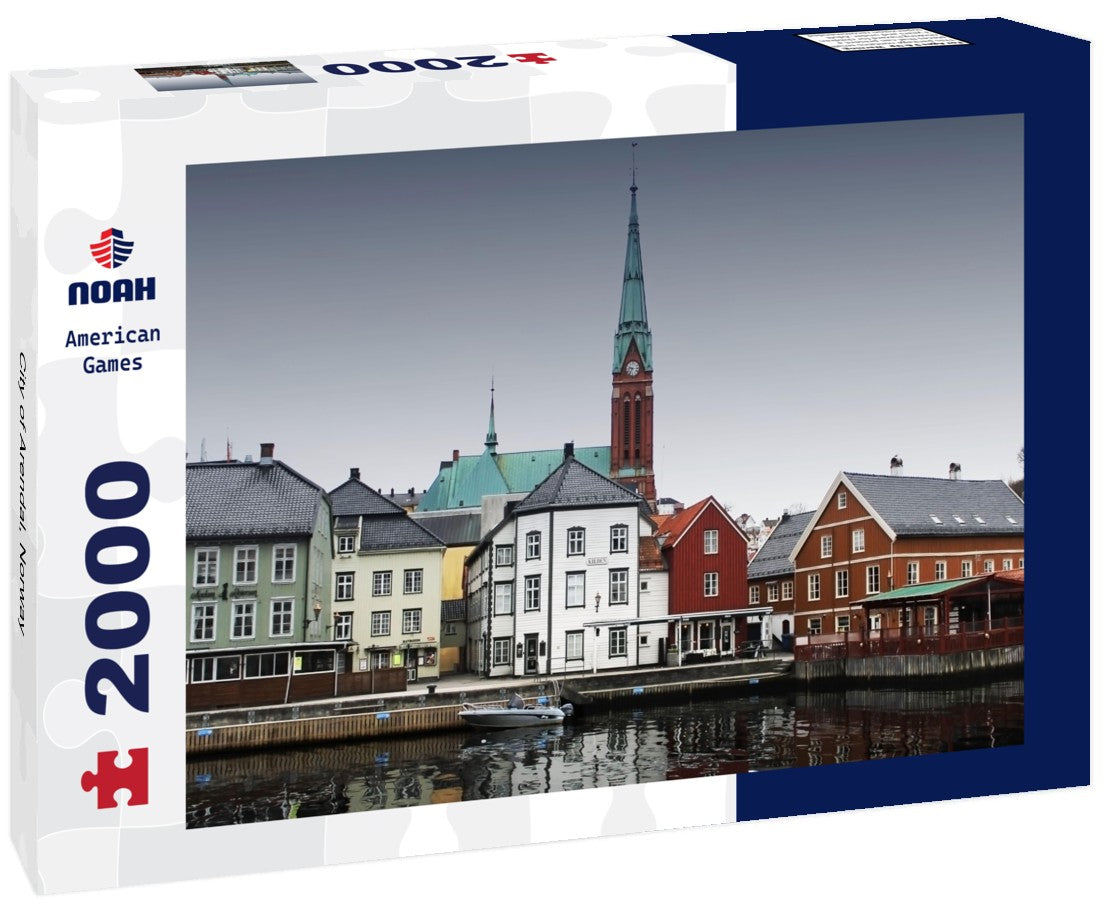Noah Jigsaw Puzzle City of Arendal, Norway 2000 Pieces