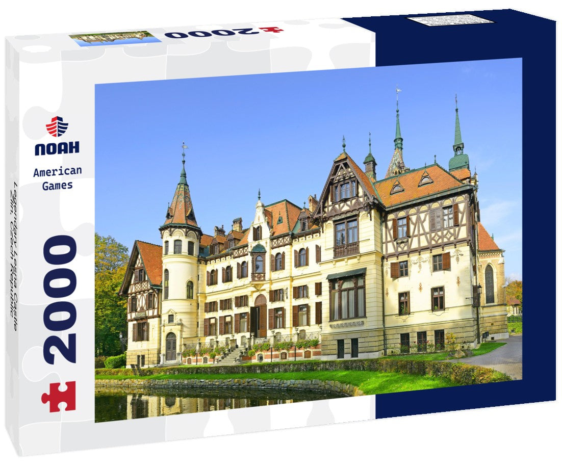 Noah Jigsaw Puzzle Legendary Lesna Castle, Zlin, Czech Republic 2000 Pieces