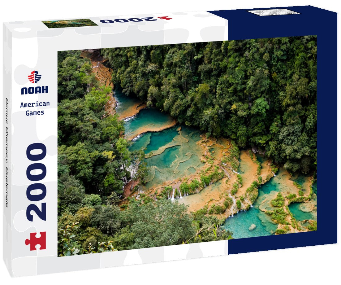 Noah Jigsaw Puzzle Semuc Champey, Guatemala 2000 Pieces
