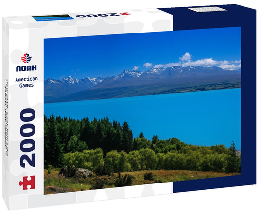 Noah Jigsaw Puzzle View of Mt. Cook from Lake Pukaki, New Zealand 2000 Pieces