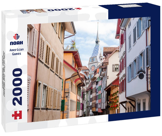 Noah Jigsaw Puzzle City of Zug, Zug old town, old town houses, Zytturm tower, Switzerland 2000 Pieces