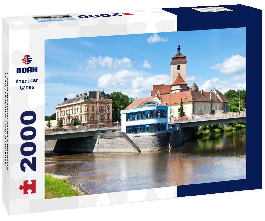 Noah Jigsaw Puzzle Gothic medieval castle Strakonice, South Bohemia, Czech Republic 2000 Pieces