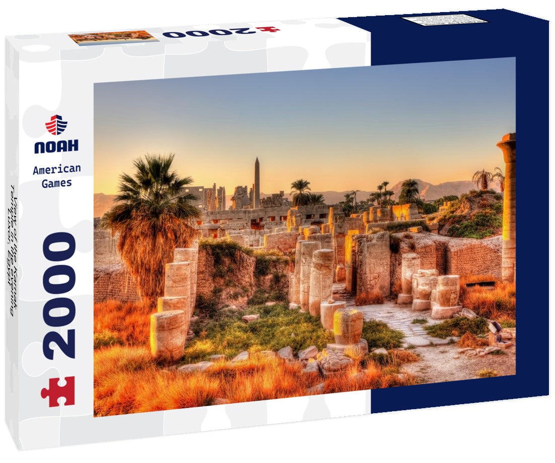 Noah Jigsaw Puzzle View of the Karnak Temple in the evening - Luxor, Egypt 2000 Pieces