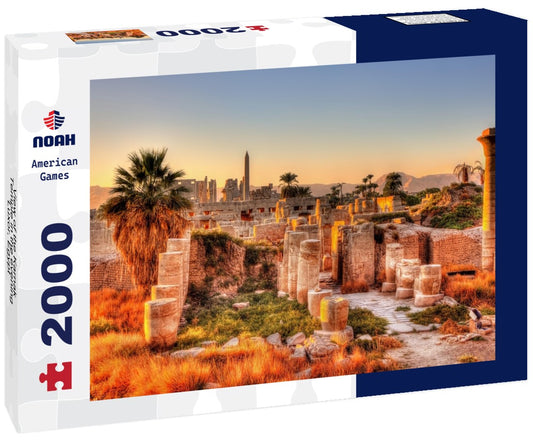 Noah Jigsaw Puzzle View of the Karnak Temple in the evening - Luxor, Egypt 2000 Pieces