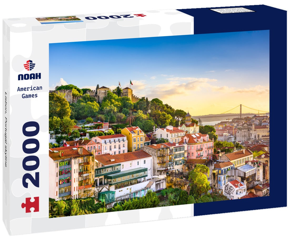 Noah Jigsaw Puzzle Lisbon, Portugal skyline 2000 Pieces
